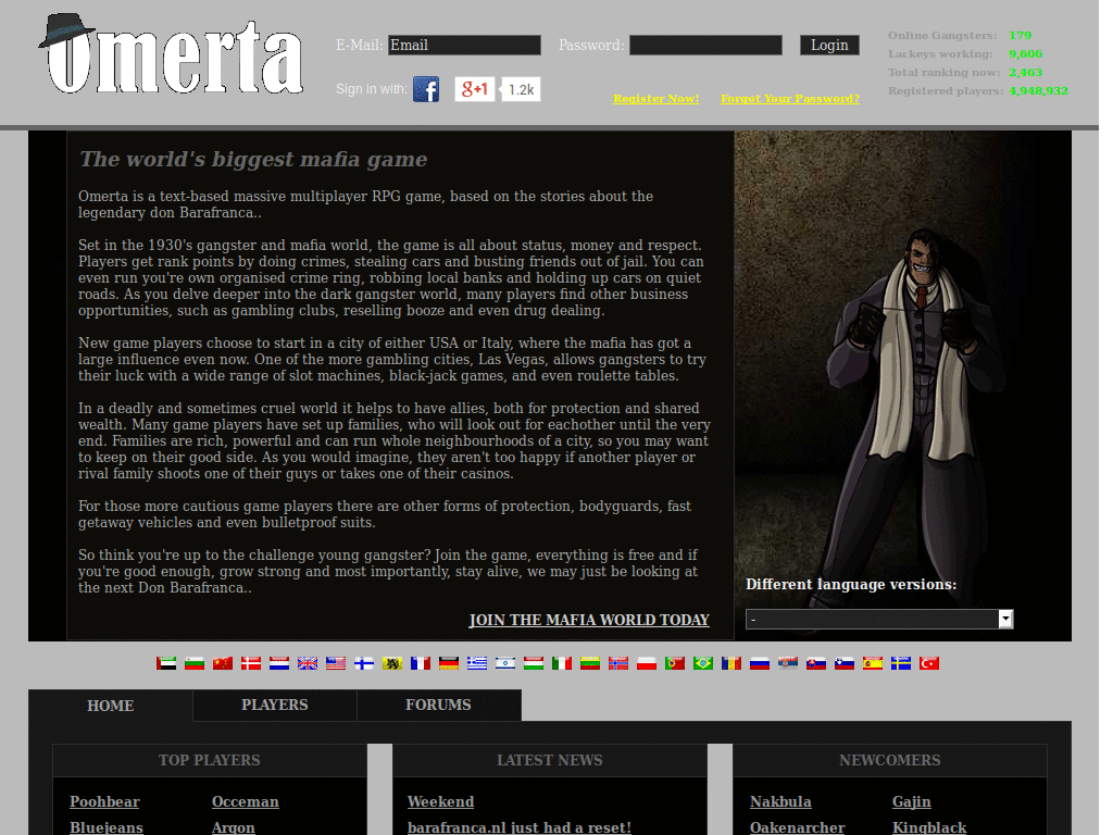 Barafranca - Omerta Red style - theme