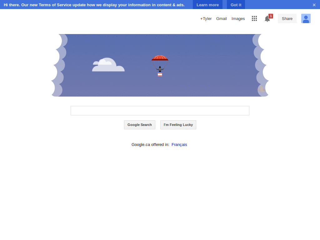 Google Search Box Offset Fix