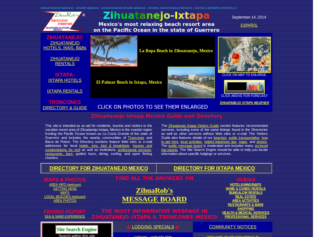 zihuatanejo.net Basics