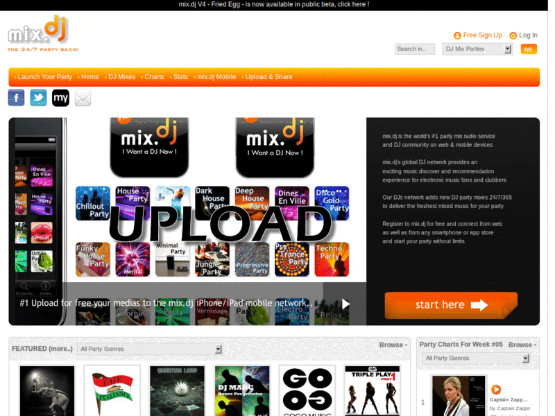 mixupload.com - No banner