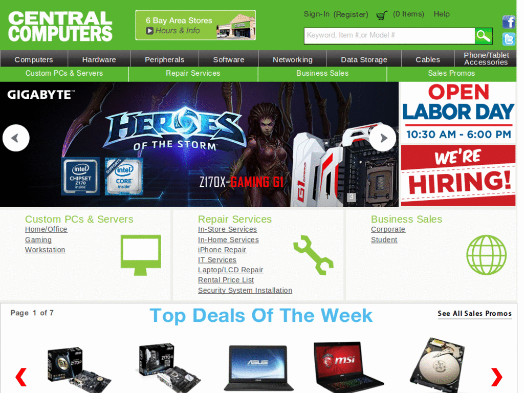 centralcomputers.com - No Ads