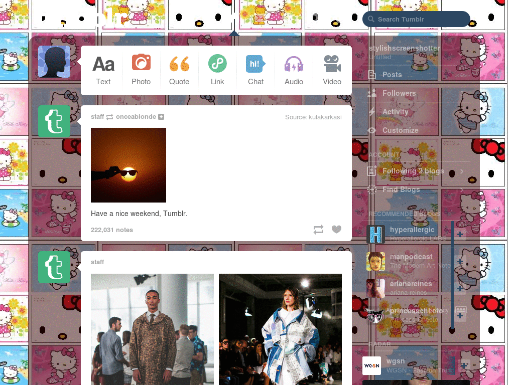 HELLOKITTY TUMBLR,