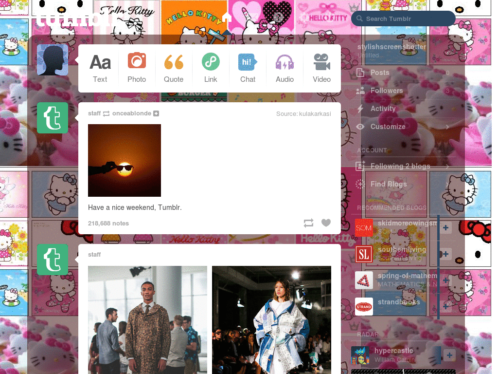 HELLOKITTY COLLAGE TUMBLR