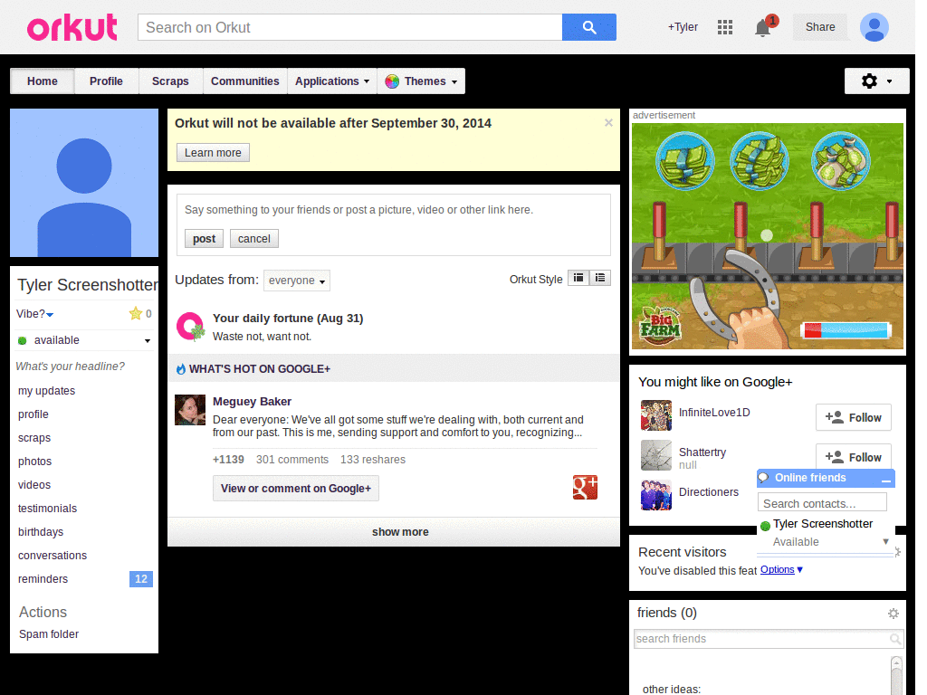 Orkut - Guitar Hero ( by Templah )
