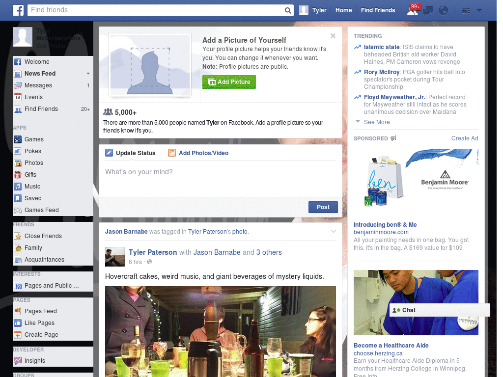 Nicolas Cage Facebook Skin No. 20 by FBSkin.com