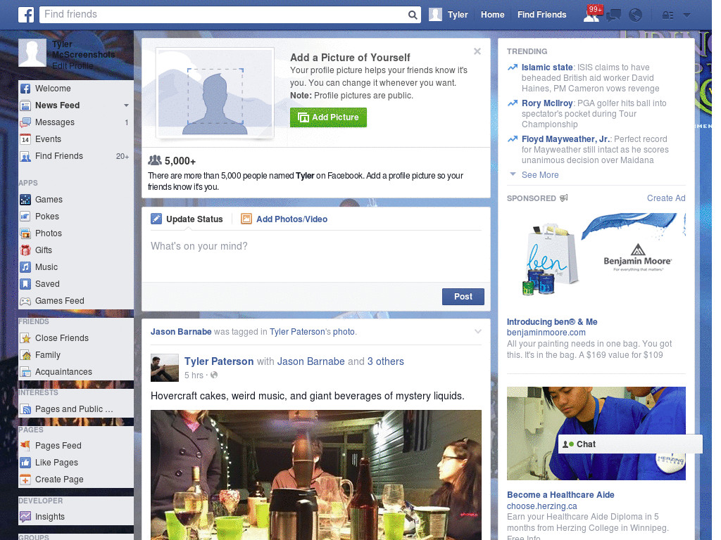 The Princess And Frog Facebook Skin (27)