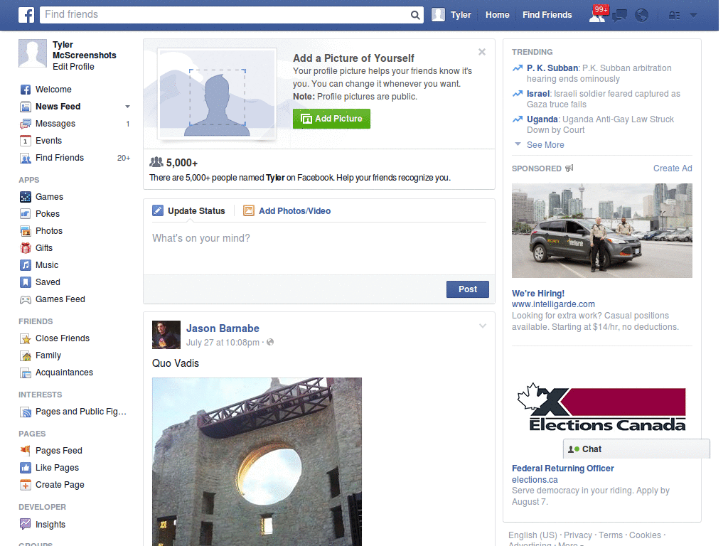 Music Facebook Skin (40)