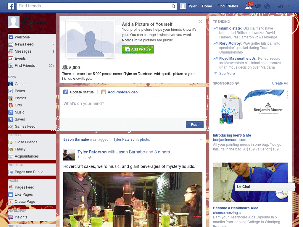 Truthful Believer Moslem Facebook Skin (42)