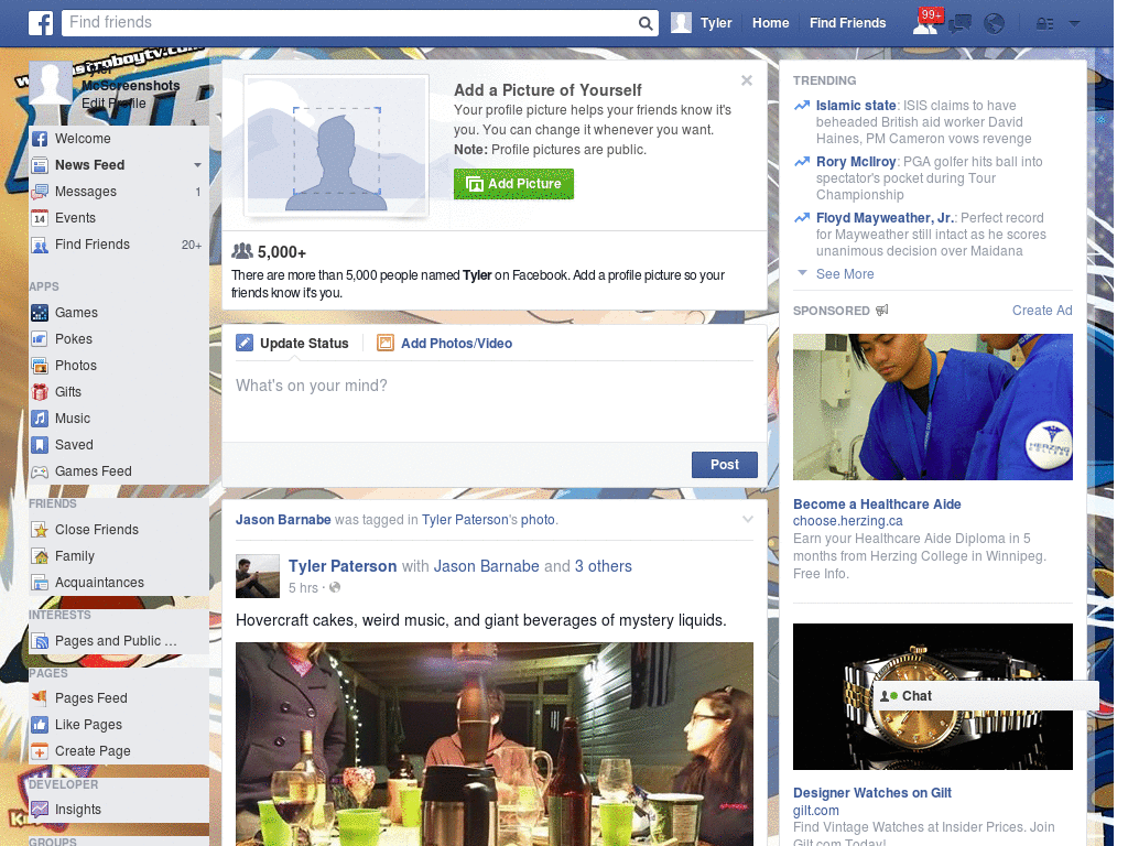 Astro Boy Facebook Skin (57)