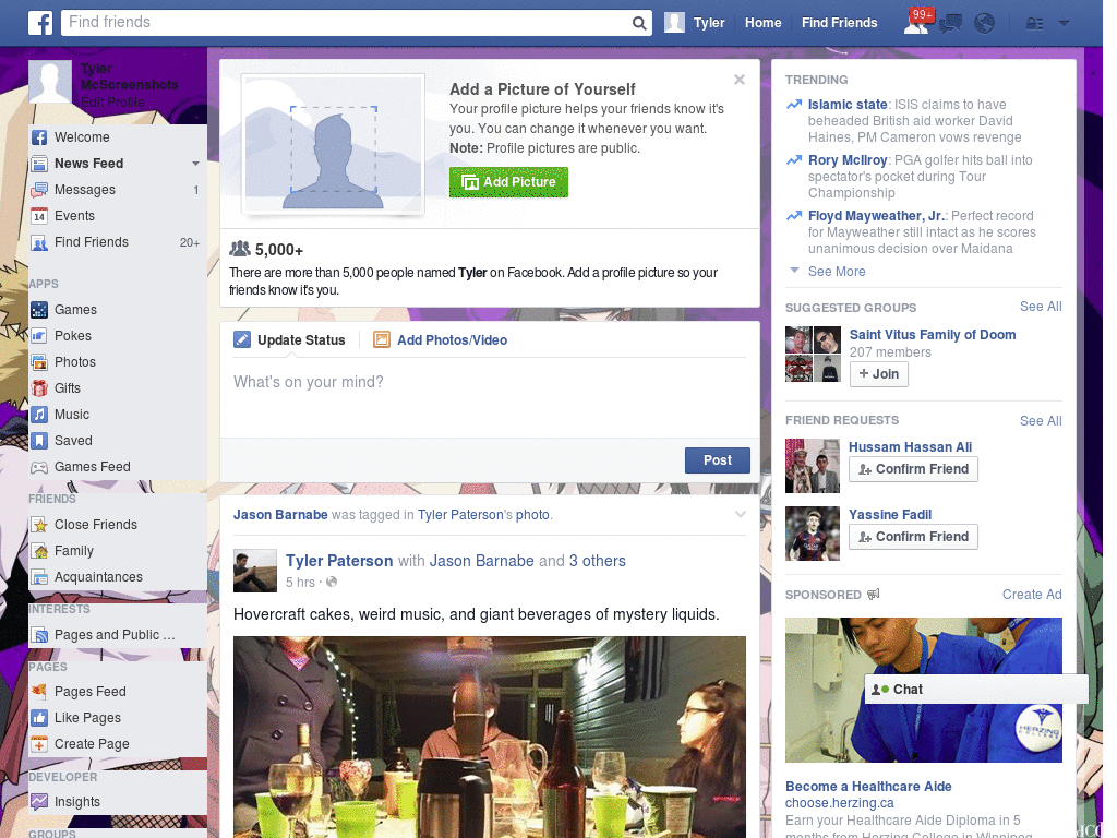 Tsunade Beautiful, Powerf Facebook Skin (73)