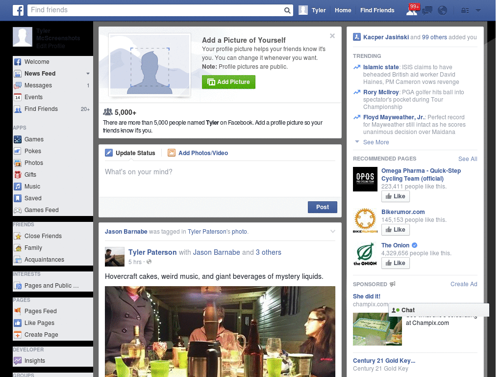 Ilounge Simple Facebook Skin (79)