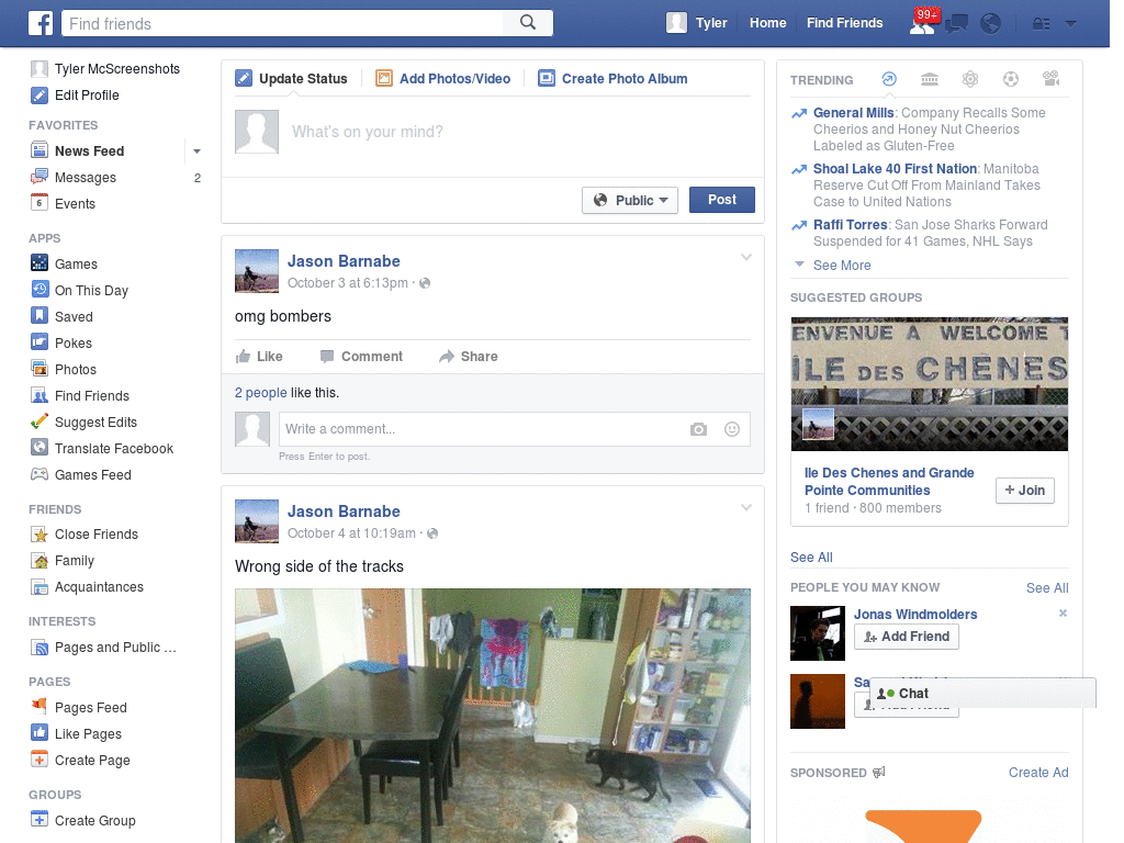 Purple Abstract Facebook Skin (83)