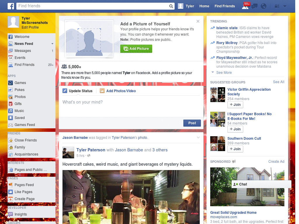 Man Utd Premier League Facebook Skin (85)