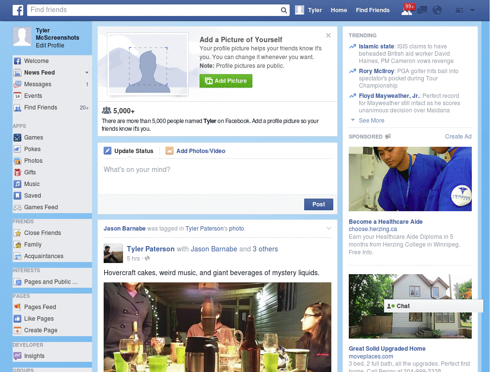 Simple Facebook Skin (97)
