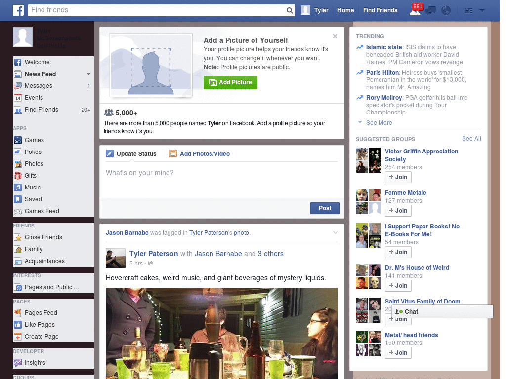 Retro Facebook Skin (103)
