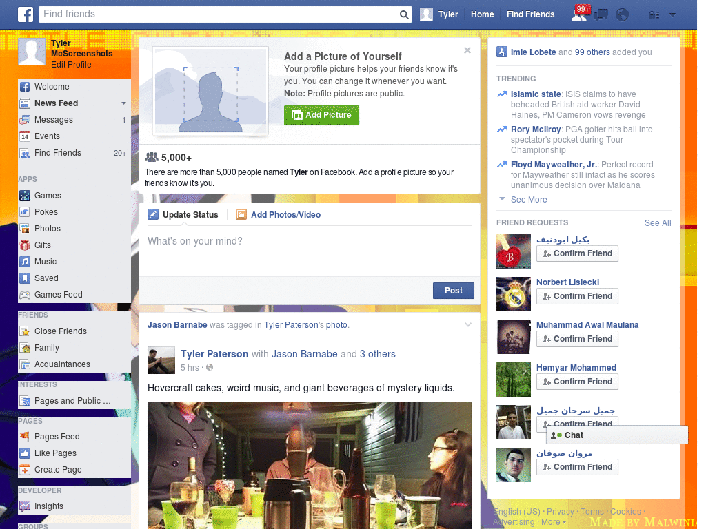 Quincy Now Playing...  Facebook Skin (121)