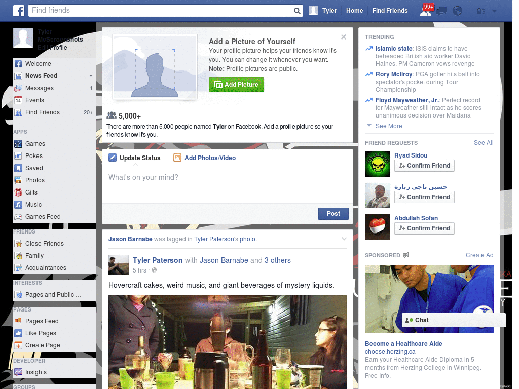 Ikkaku Bleach Bankai  Facebook Skin (146)
