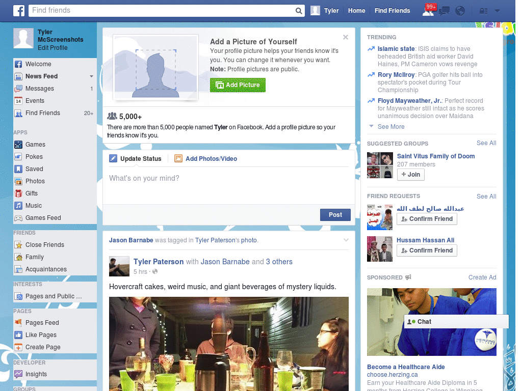 Moslem Facebook Skin (160)