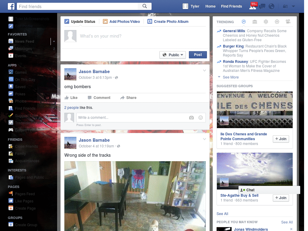 Cristiano Ronaldo Machest Facebook Skin (164)