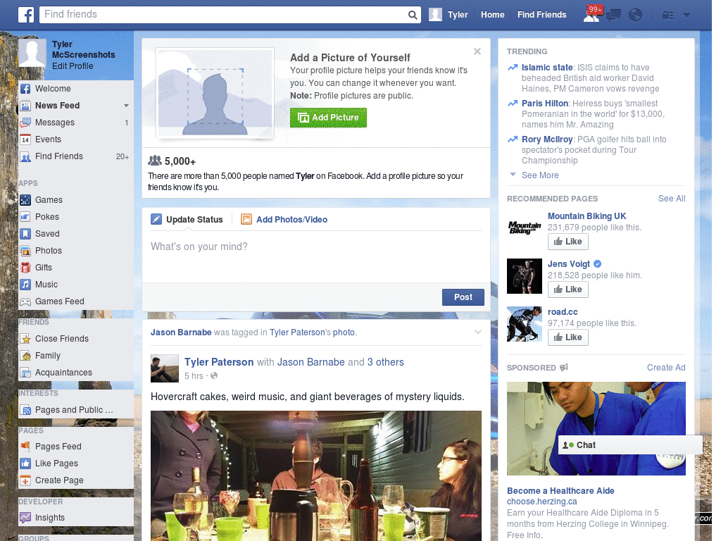 Hot Car Facebook Skin (170)