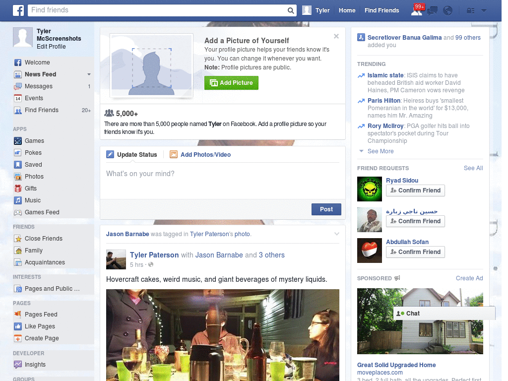 Brad Pitt Facebook Skin (184)