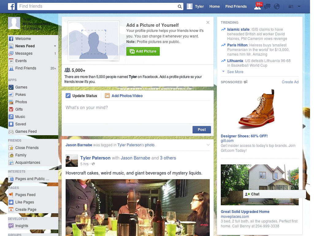 Shrek Forever After Facebook Skin (225)