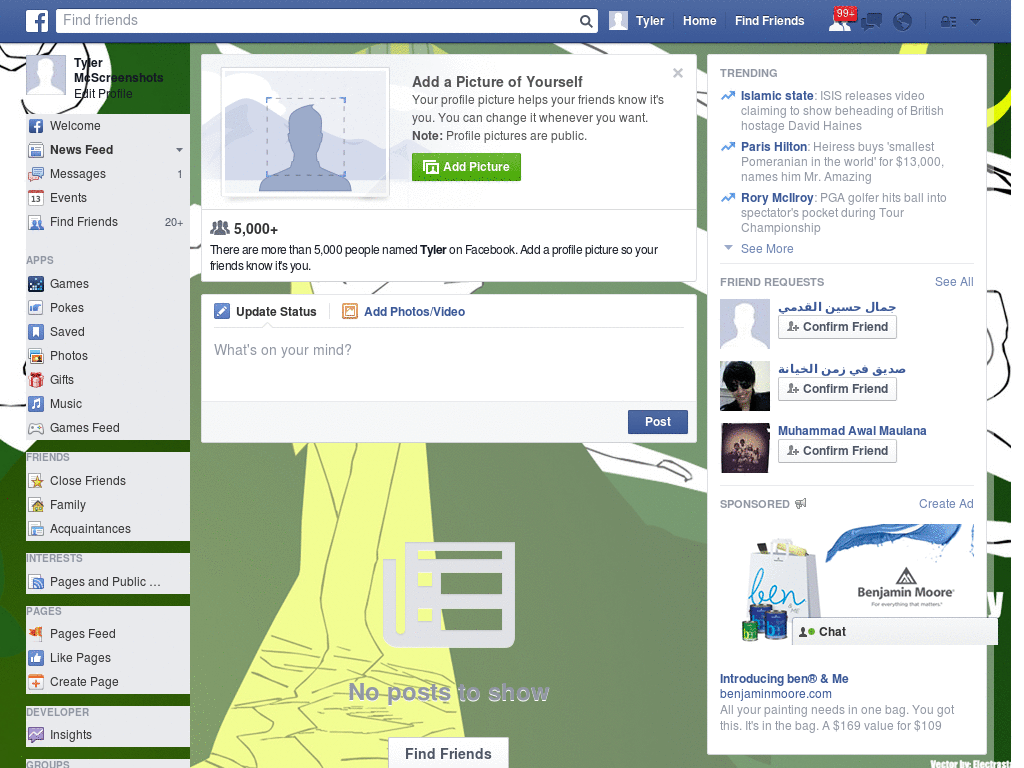 Kisuke Facebook Skin (234)