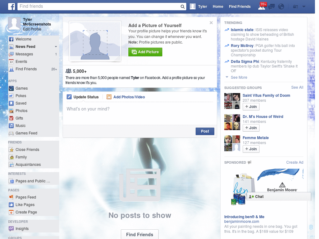 Hinata Fly Away To Heaven Facebook Skin (243)
