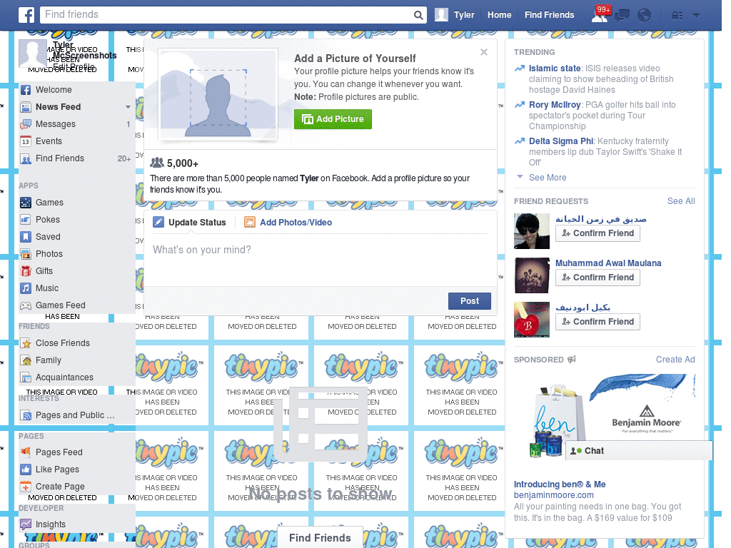 Ia Fantasy Facebook Skin (254)