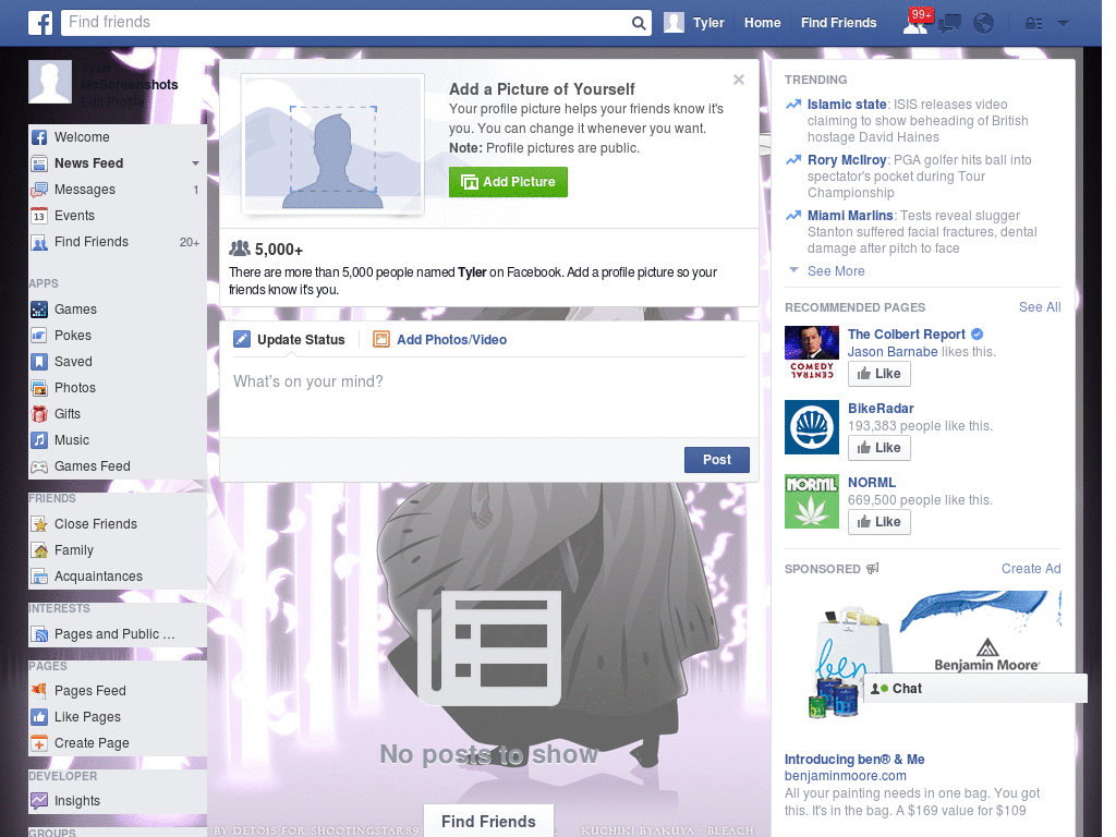Kuchiki Byakuya  Byakuya- Facebook Skin (269)