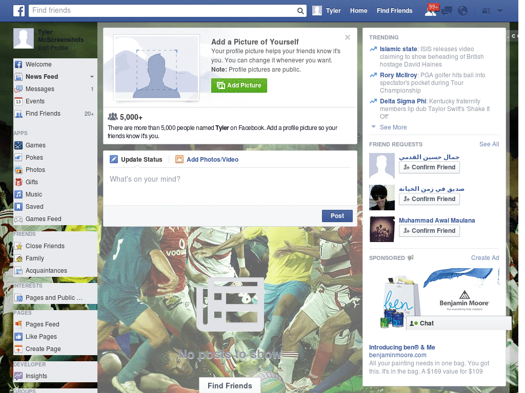 Egyptian League Premier Facebook Skin (291)