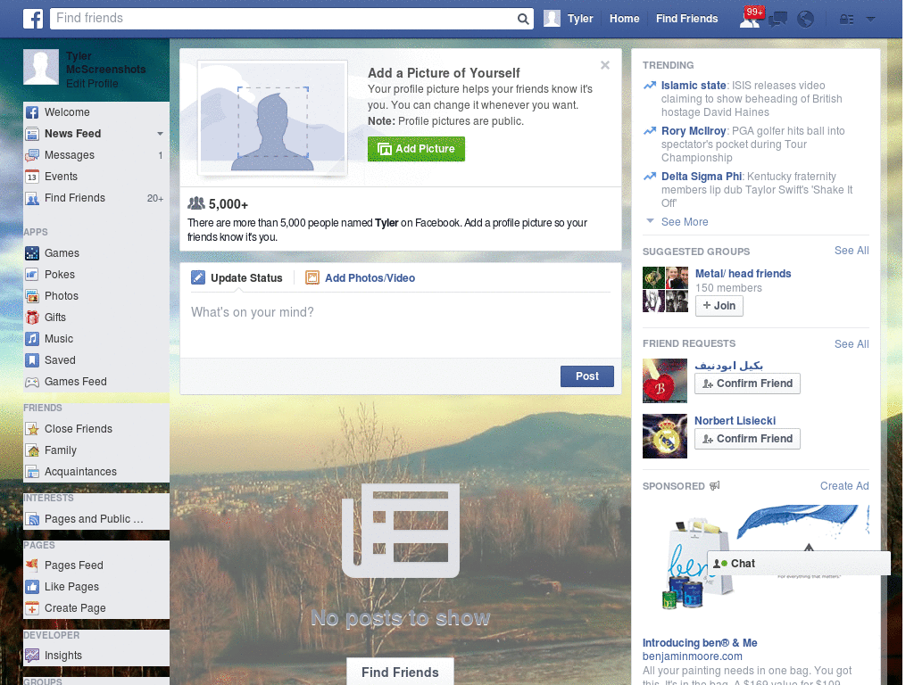 Warm Vs Cool Facebook Skin (296)