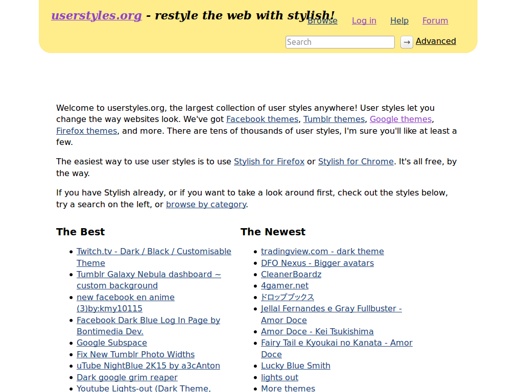 Userstyles Old 1