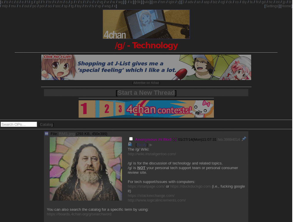 4chan Message Bored