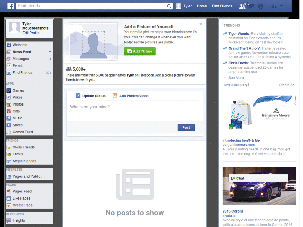 facebook : be||a