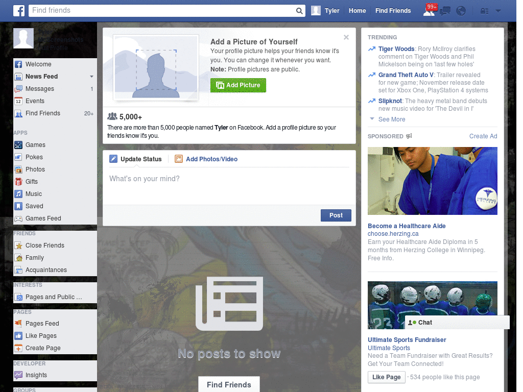 Facebook Layout (10080)