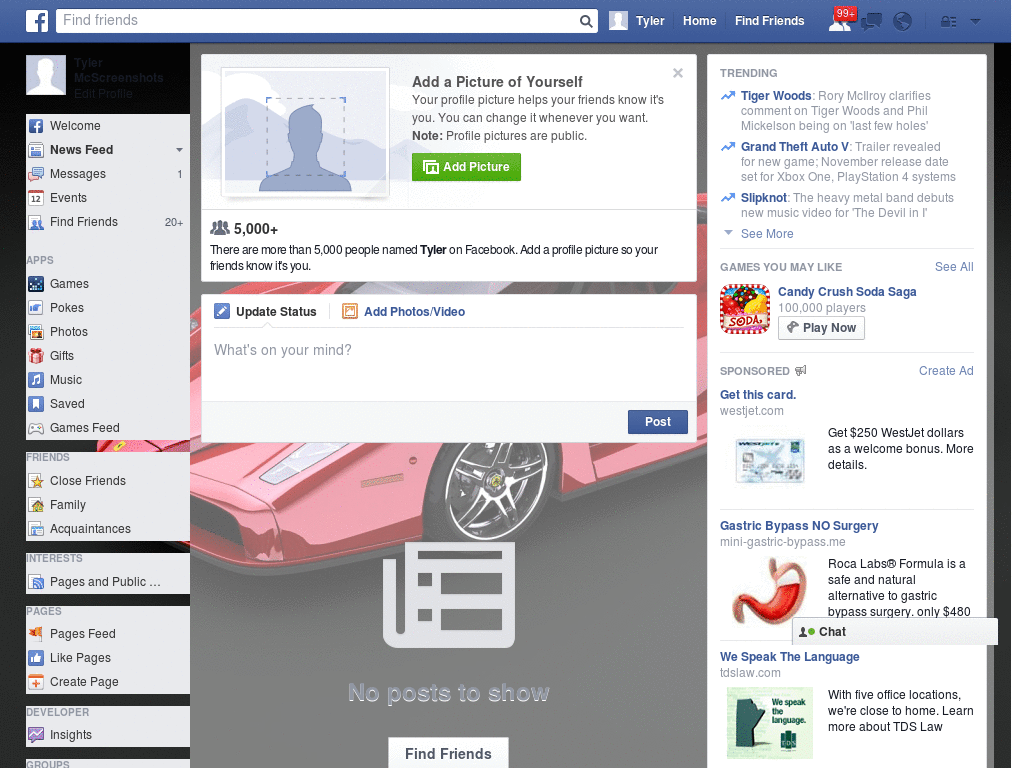 Excelent Facebook Layout (10115)