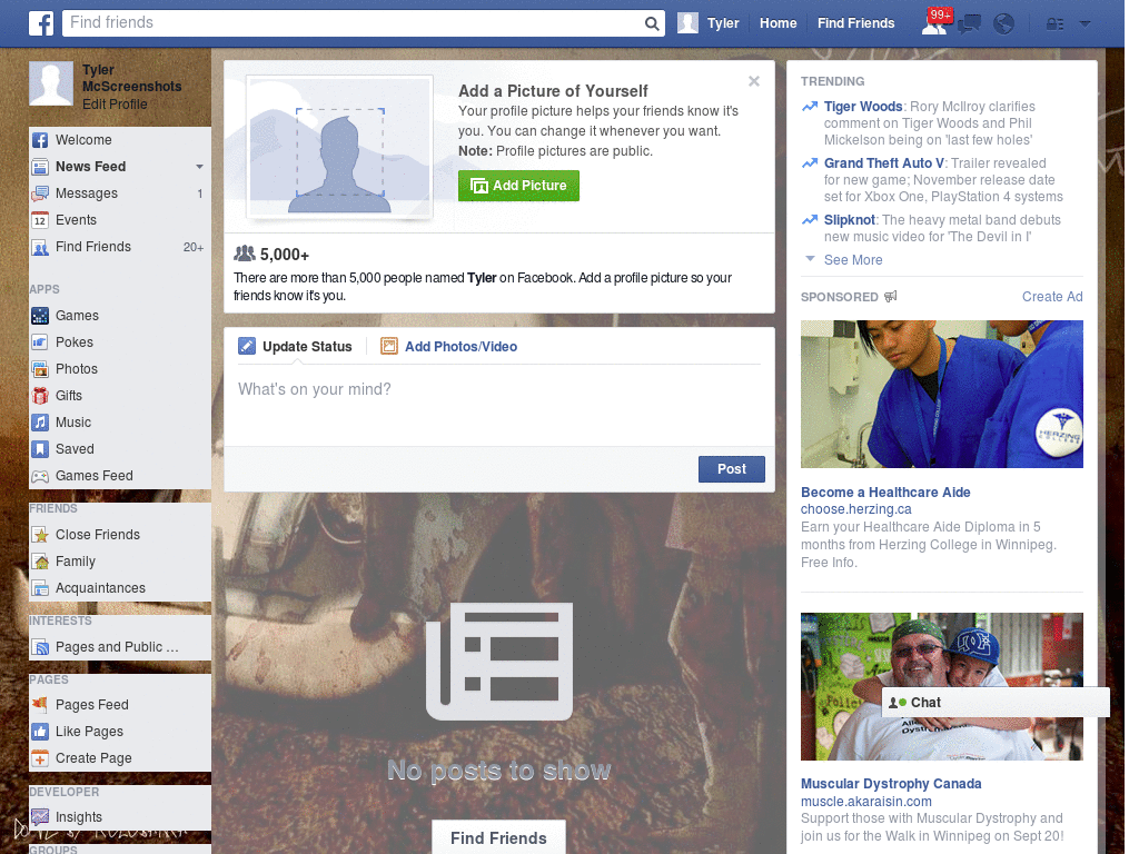 Free Facebook Layout (10805)