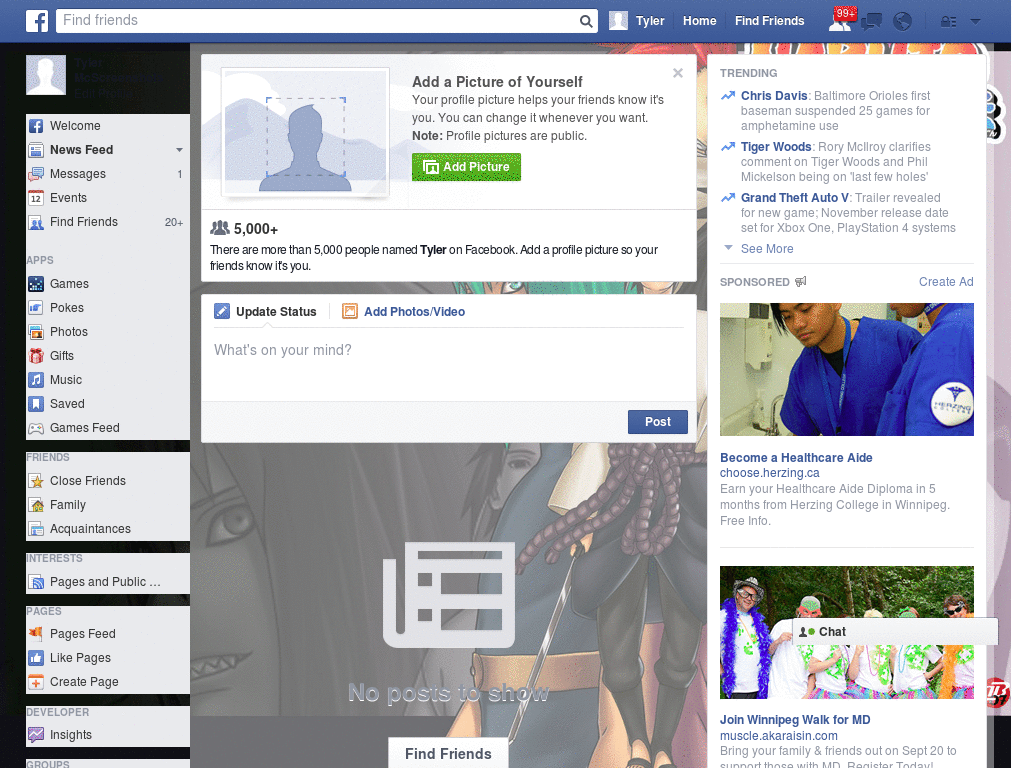 Big Facebook Layout (10810)