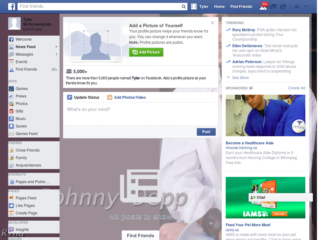 Cool Facebook Layout (10820)