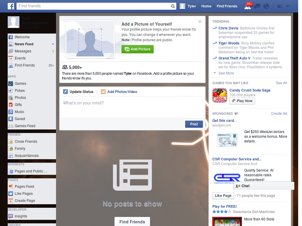 Big Facebook Layout (10830)