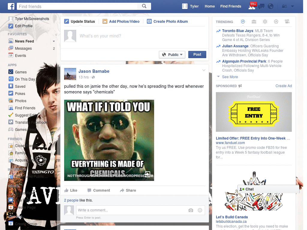 Free Facebook Layout (10870)