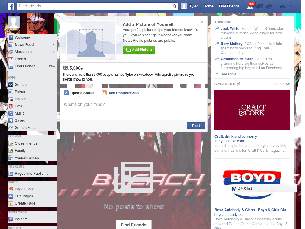 Wow Facebook Layout (10910)