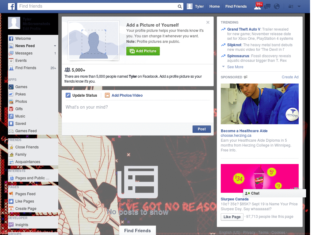 Free Facebook Layout (10940)