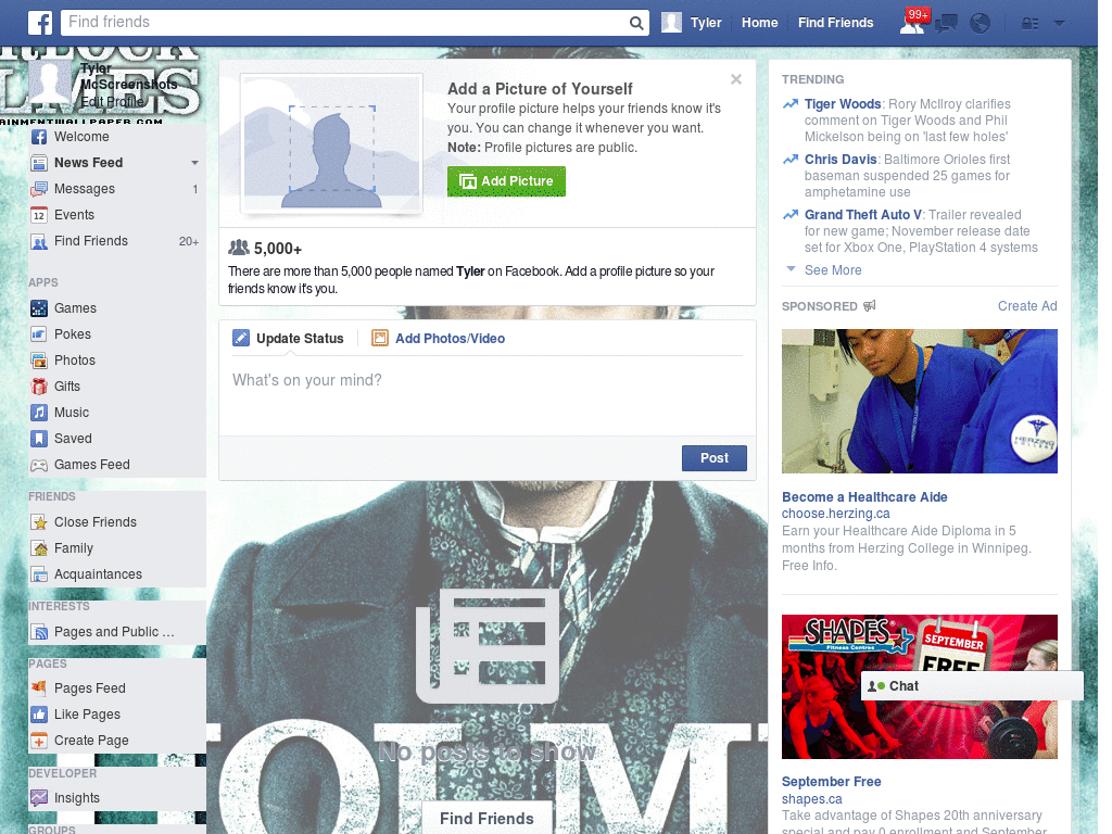 Nice Facebook Layout (10965)