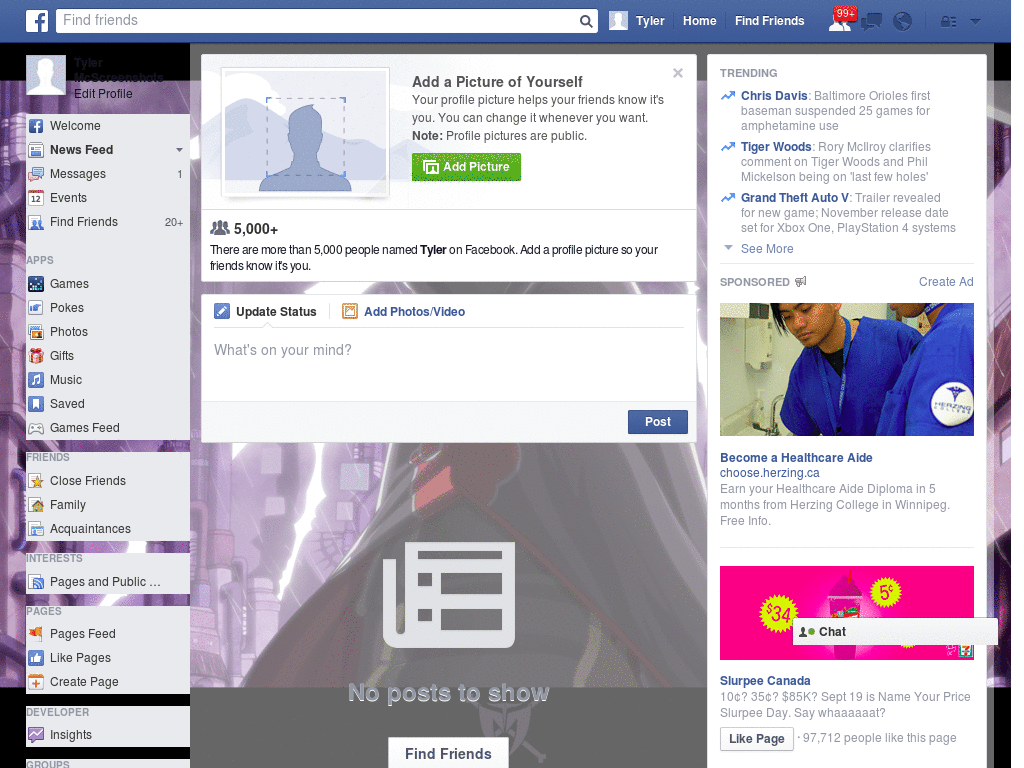 Free Facebook Layout (10970)