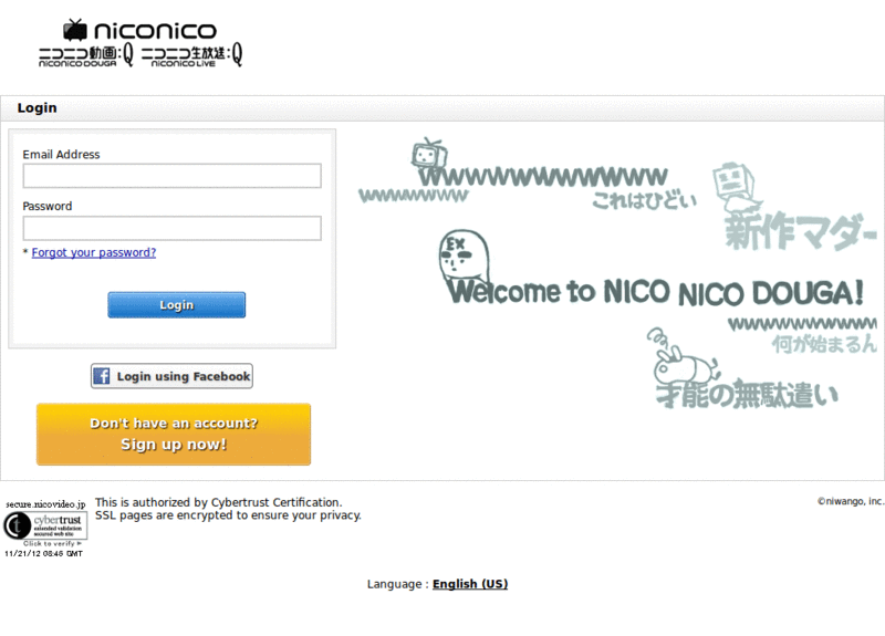 ニコニコ動画(niconico_douga)Ver.2.1
