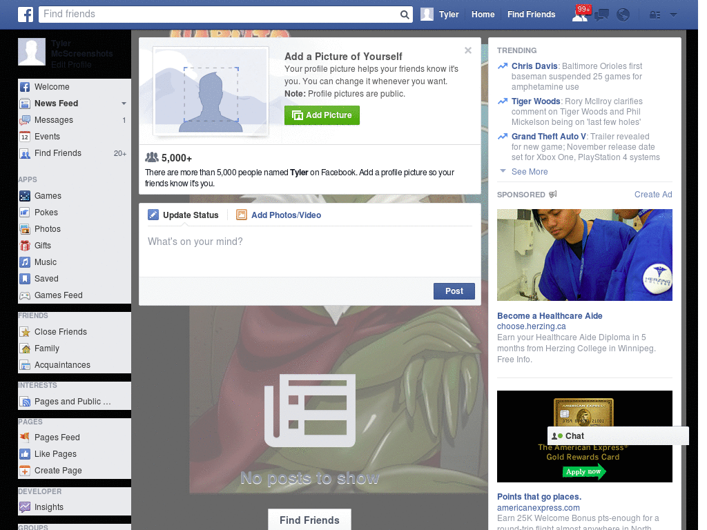 Free Facebook Layout (10985)