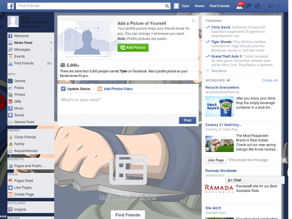 Excelent Facebook Layout (10990)