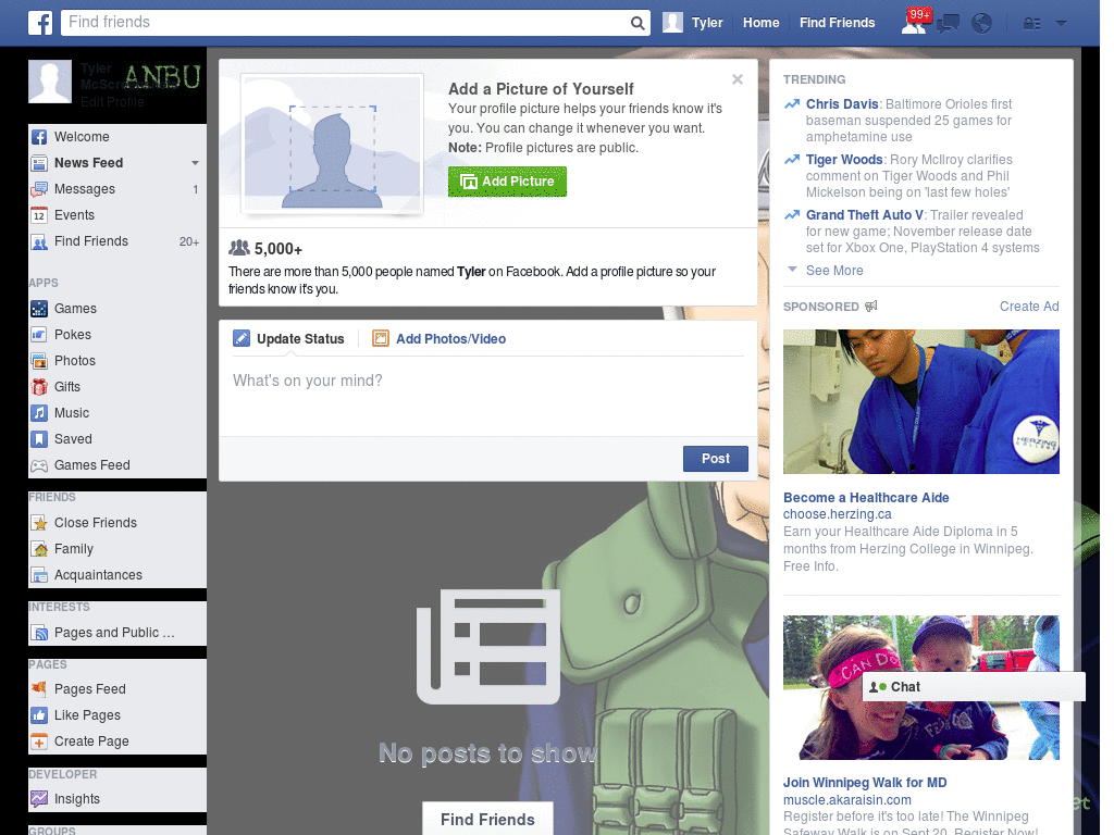 Free Facebook Layout (10330)